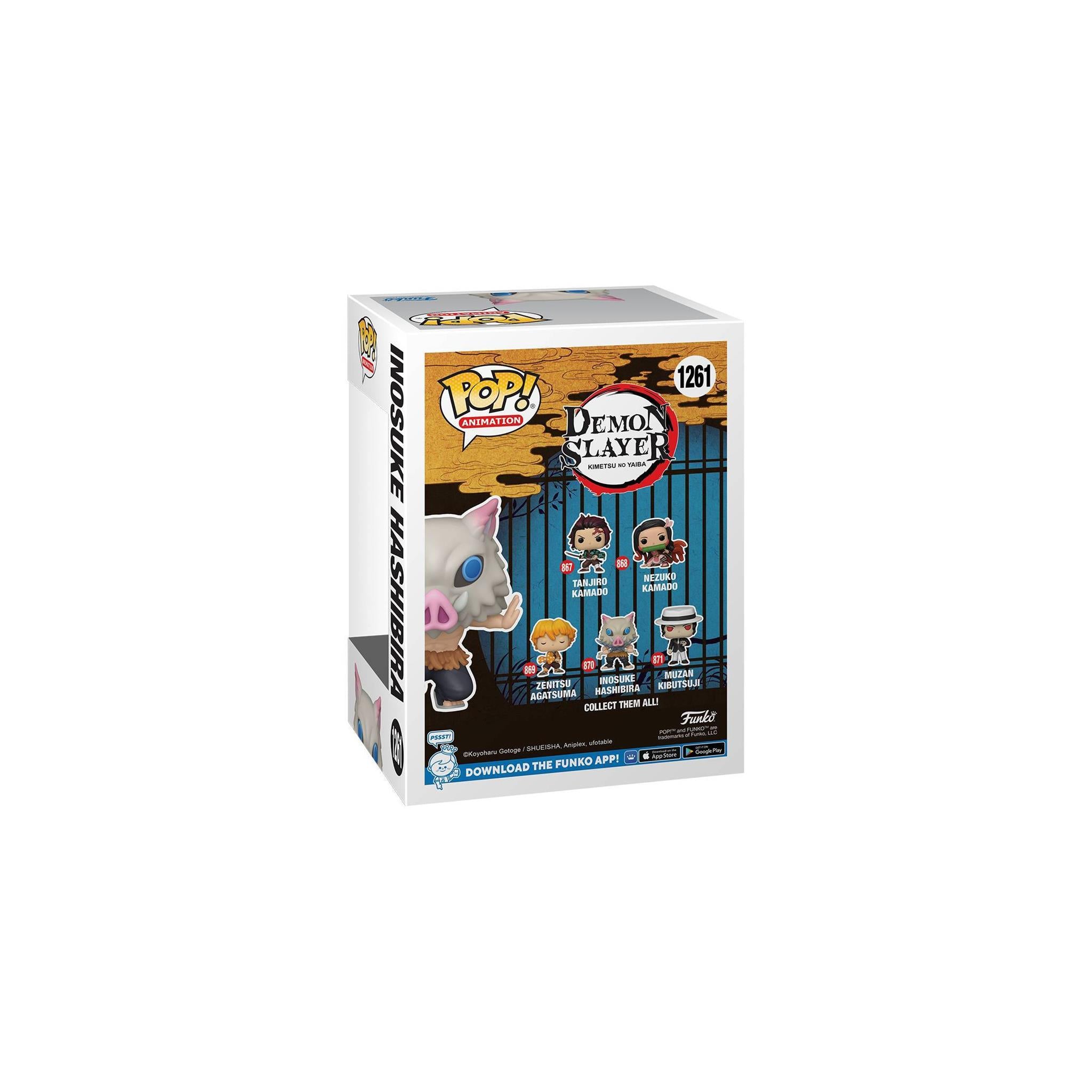 Funko Pop! Animation: Demon Slayer Kimetsu No Yaiba - Inosuke Hashibira  Target CON 2023 Exclusive