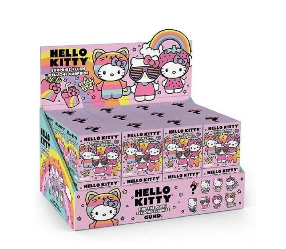GUND Hello Kitty Dressed in Her Favorite Kawaii Costumes Blind Box Plush Series