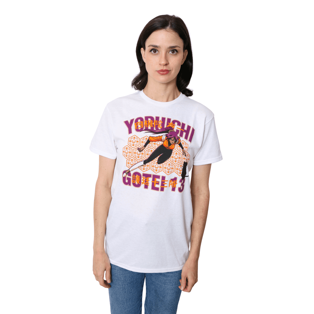 Bleach Yoruichi Clan Symbol Pattern Anime Adult T-Shirt