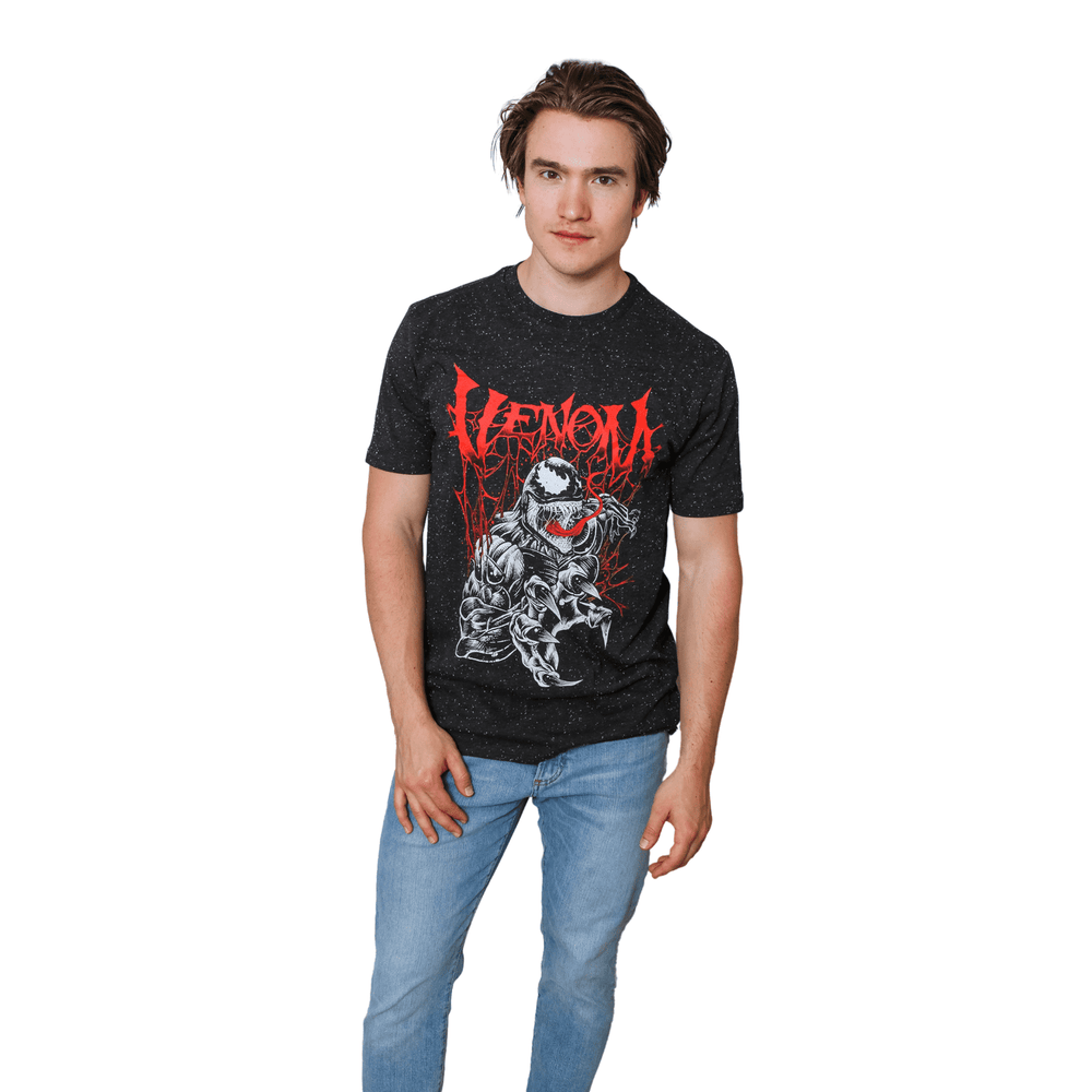 Venom Heavy Metal Marvel Comics Adult T Shirt