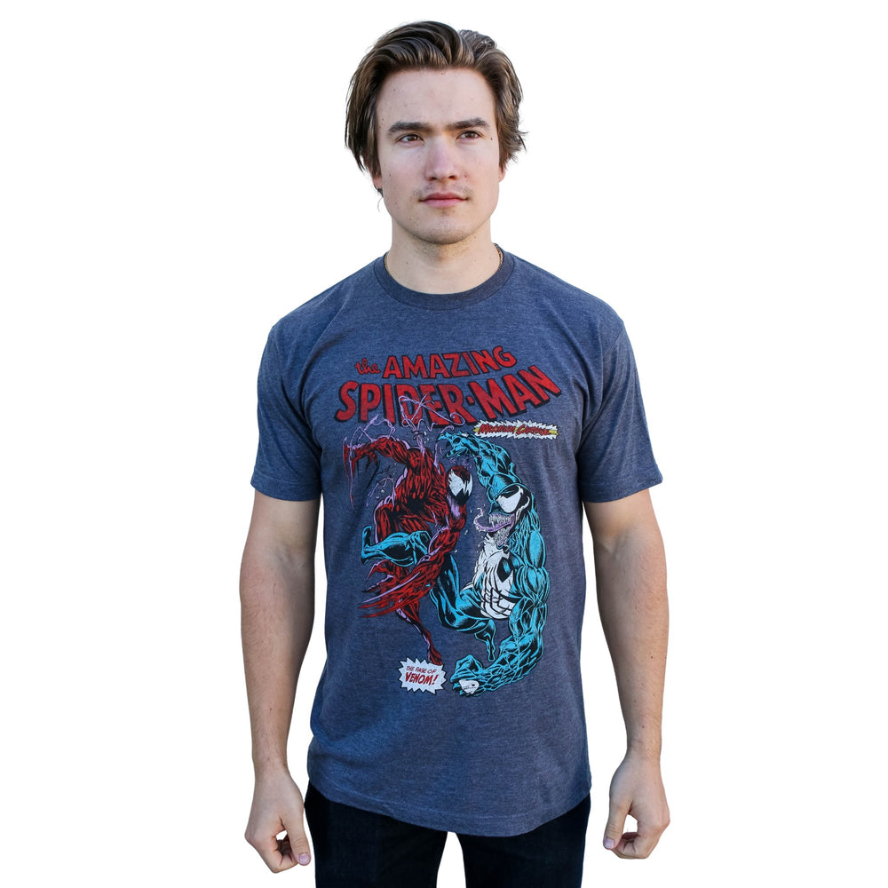 Spider-Man Carnage Vs Venom Marvel Comics Adult T-Shirt