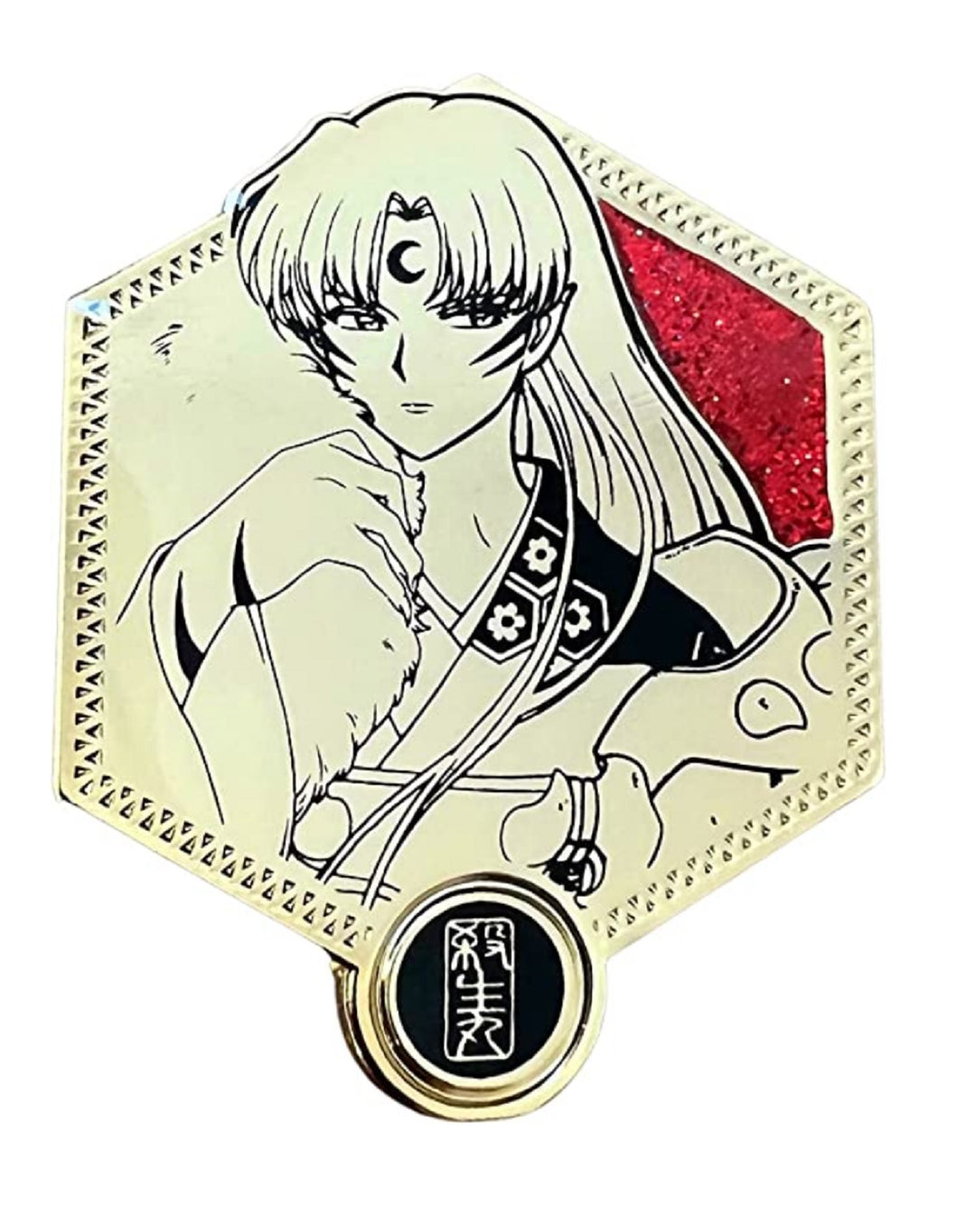 Inuyasha Golden Sesshomaru Collectible Enamel Pin