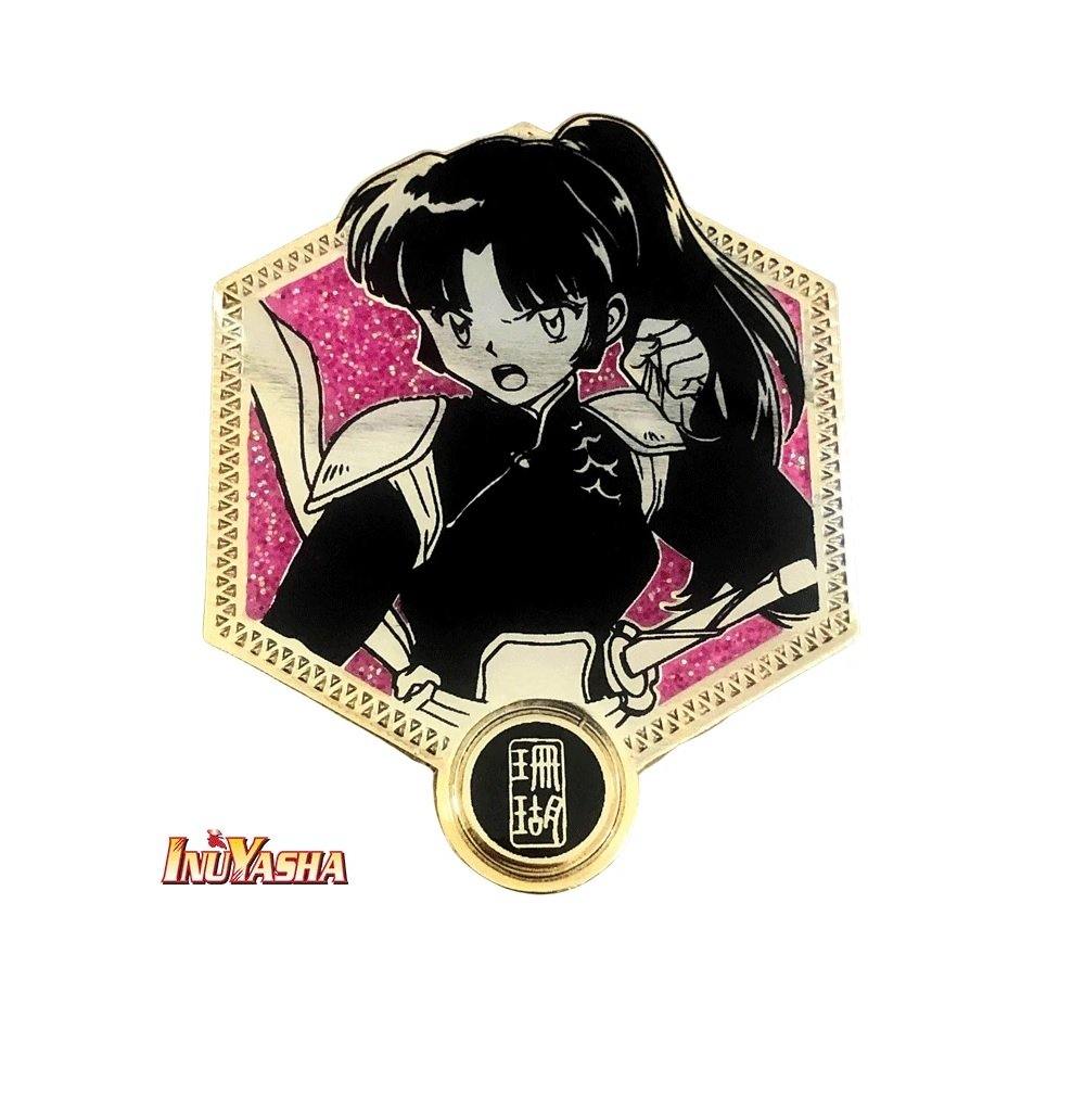 Inuyasha Sango Golden Series Anime Enamel Pin Set