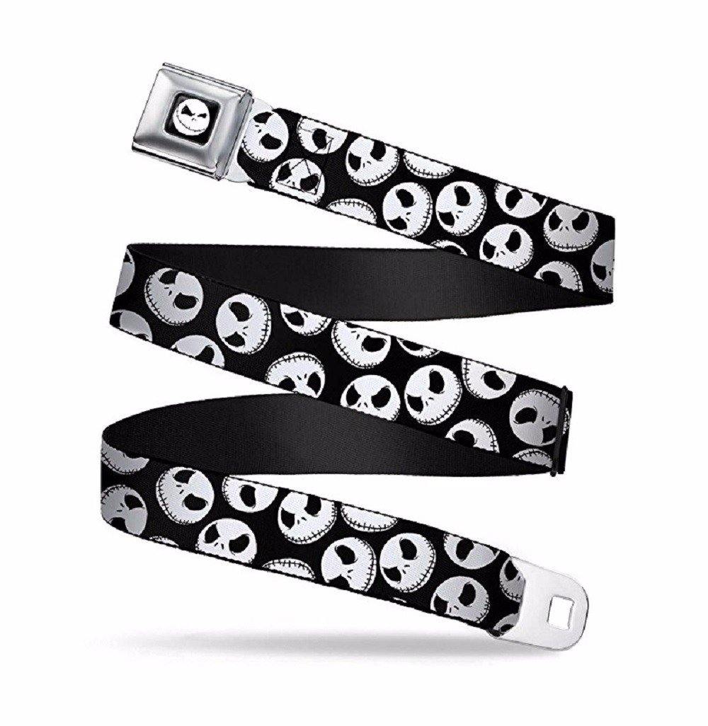 Nightmare Before Christmess Jack Faces Seatbelt Belt