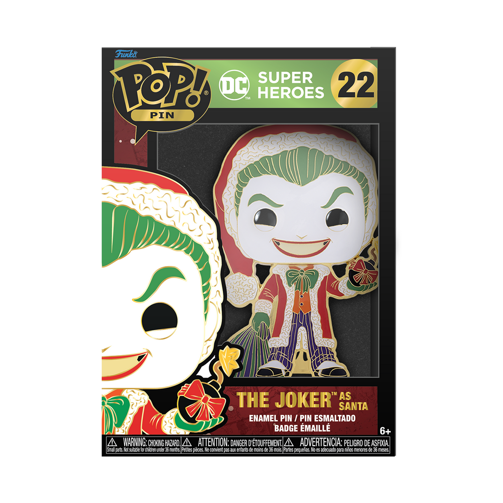 Funko Pop! Pins: DC Super Heroes Holiday - The Joker As Santa