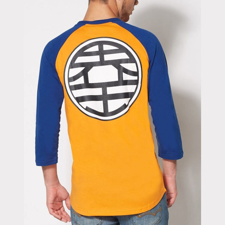Dragon Ball Z Goku Kame Symbol Baseball Raglan T-Shirt