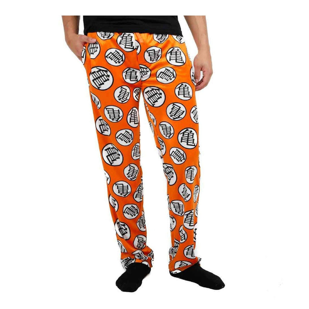 NWOT Men's Dragon Ball Z Pajama Pants Lounge Sleep Orange XL  Perfect.