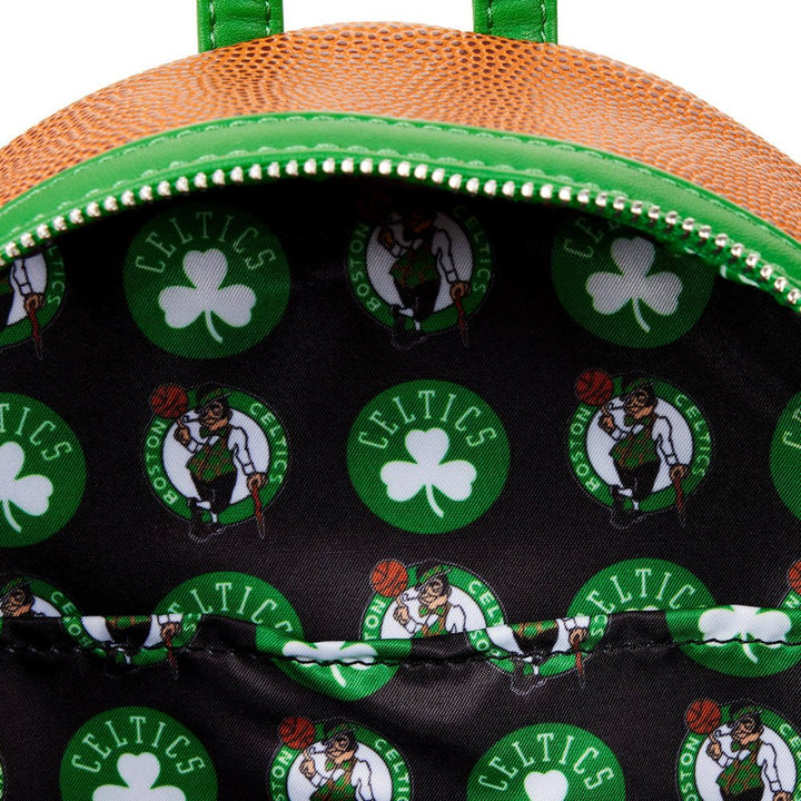 Loungefly NBA Boston Celtics Basketball Logo Mini Backpack - Fundom