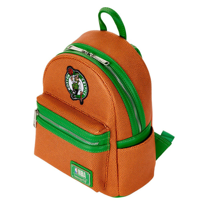 Loungefly NBA Boston Celtics Basketball Logo Mini Backpack - Fundom