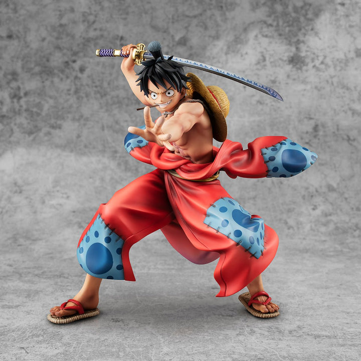 Megahouse One Piece Portrait Pirates Warriors Alliance Luffy Taro Figure - Fundom