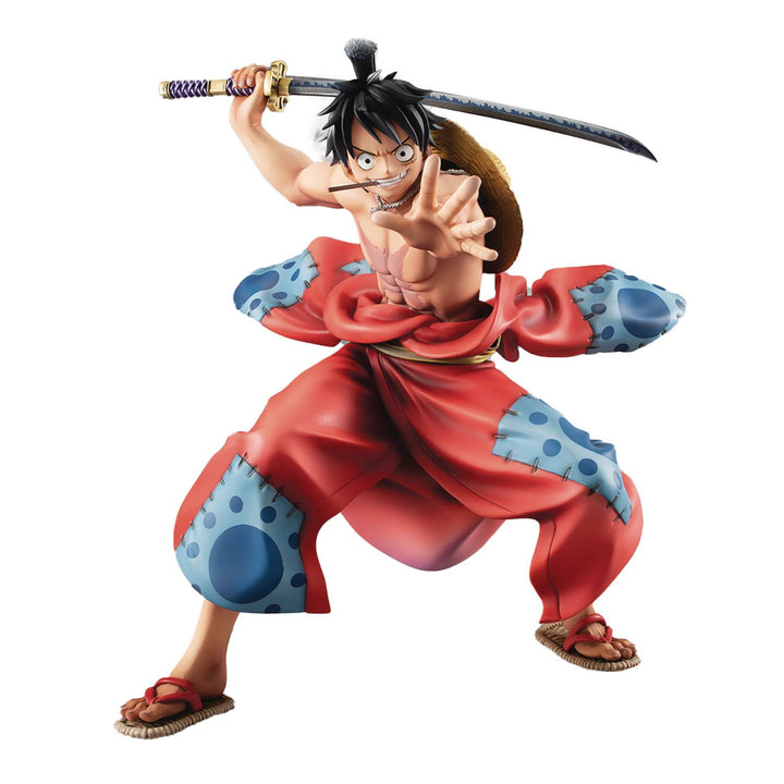 Megahouse One Piece Portrait Pirates Warriors Alliance Luffy Taro Figure - Fundom