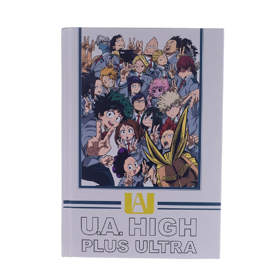 My Hero Academia U.A High Plus Ultra Anime Hardcover Journal