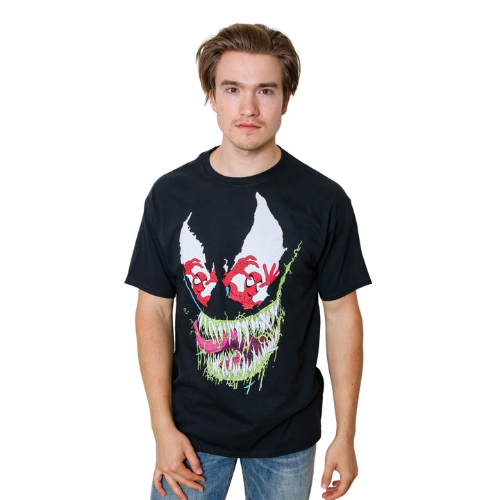 Spider-Man Venom Reflections Erik Larsen Marvel Adult T Shirt