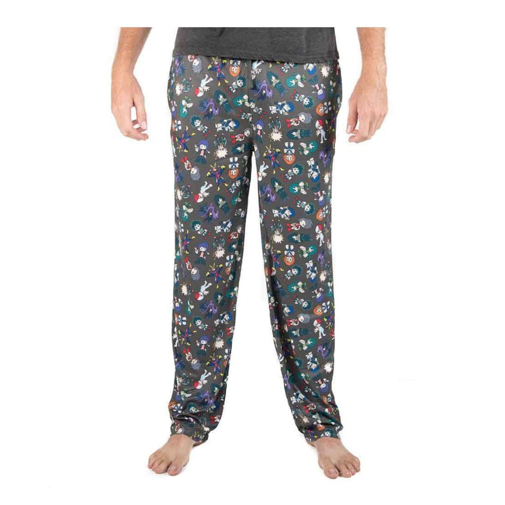 My Hero Academia Chibi All Over Anime Adult Unisex Pajama Sleep Pants - Fundom