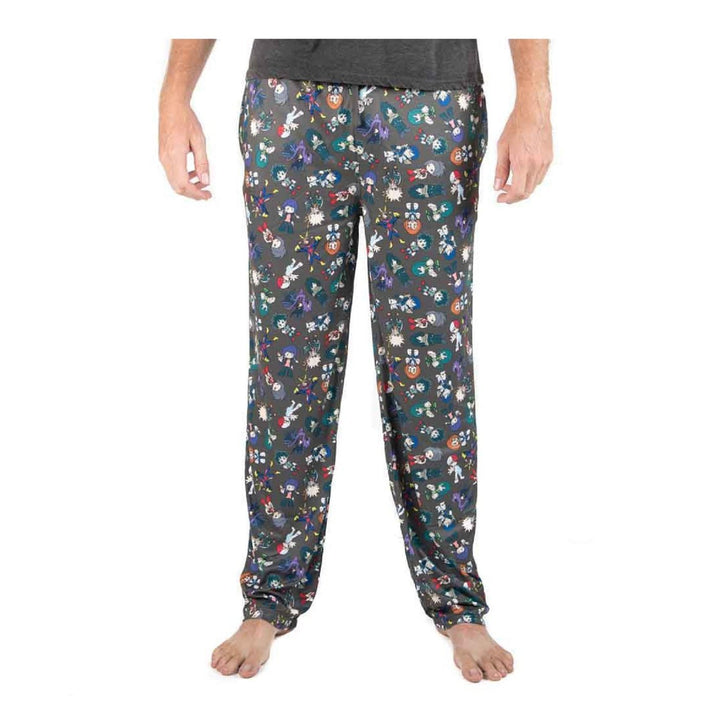 My Hero Academia Chibi All Over Anime Adult Unisex Pajama Sleep Pants - Fundom