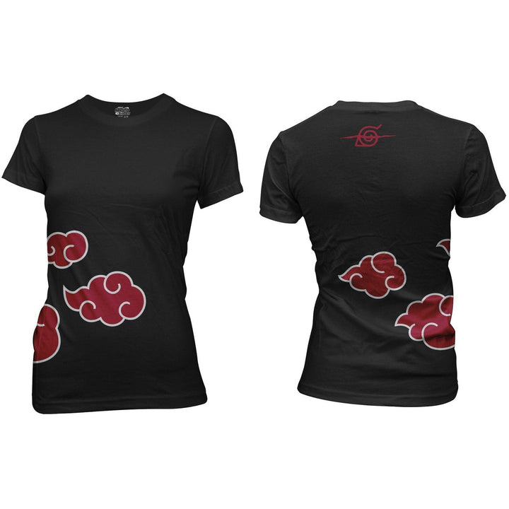 Naruto Shippuden Anti Leaf Clouds Akatsuki Junior T-Shirt - Fundom