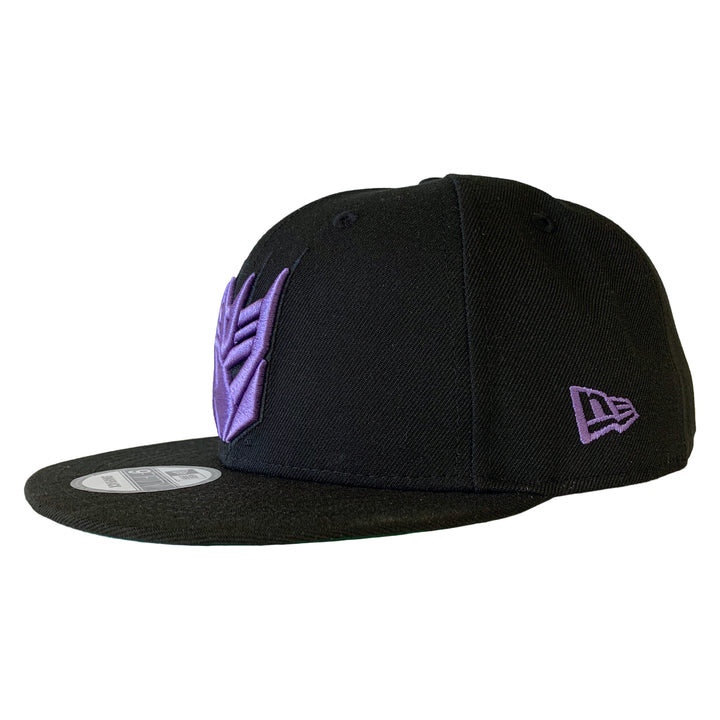 Transformers Decepticons Hasbro New Era 9Fifty Snapback Hat Cap Black Purple