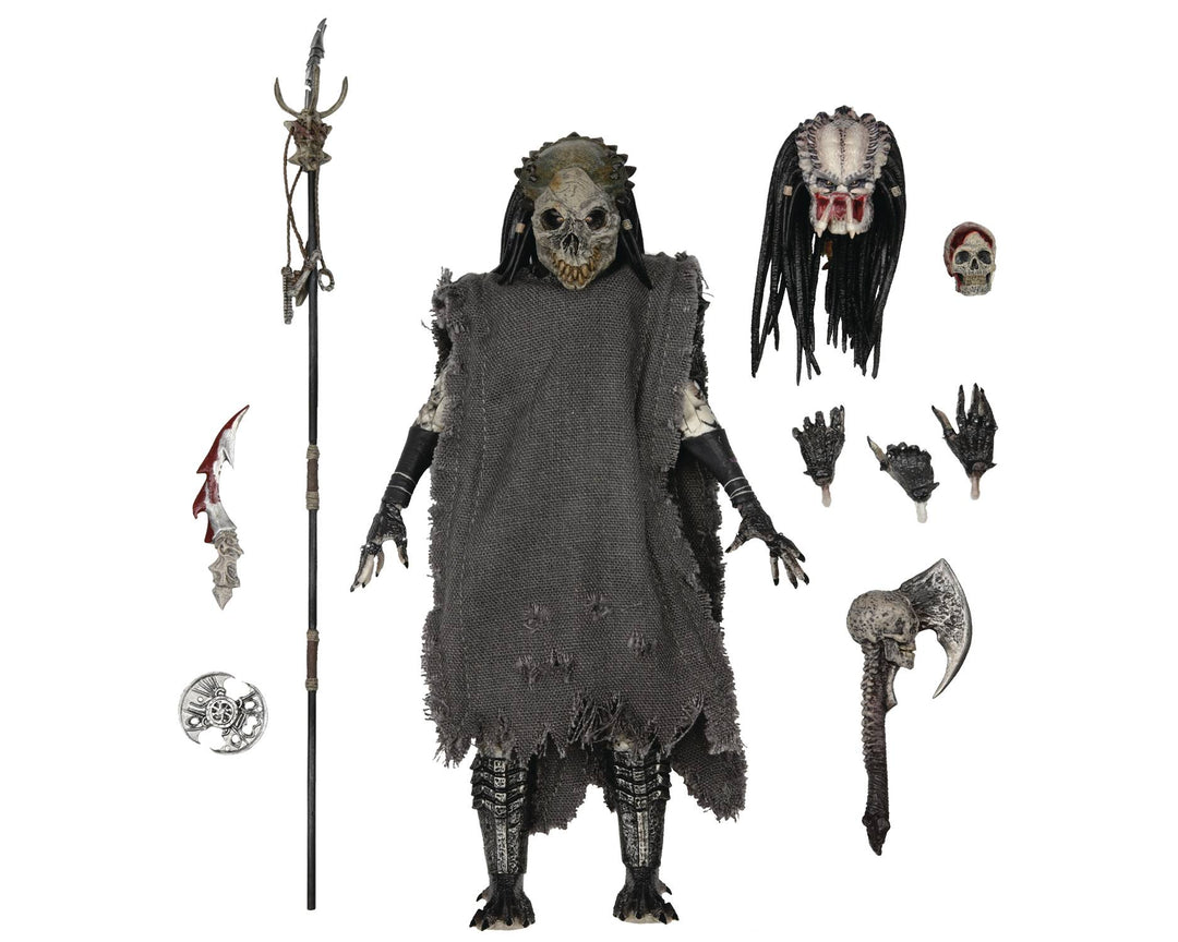 NECA Ultimate Predator Shaman 7" Action Figure - Fundom