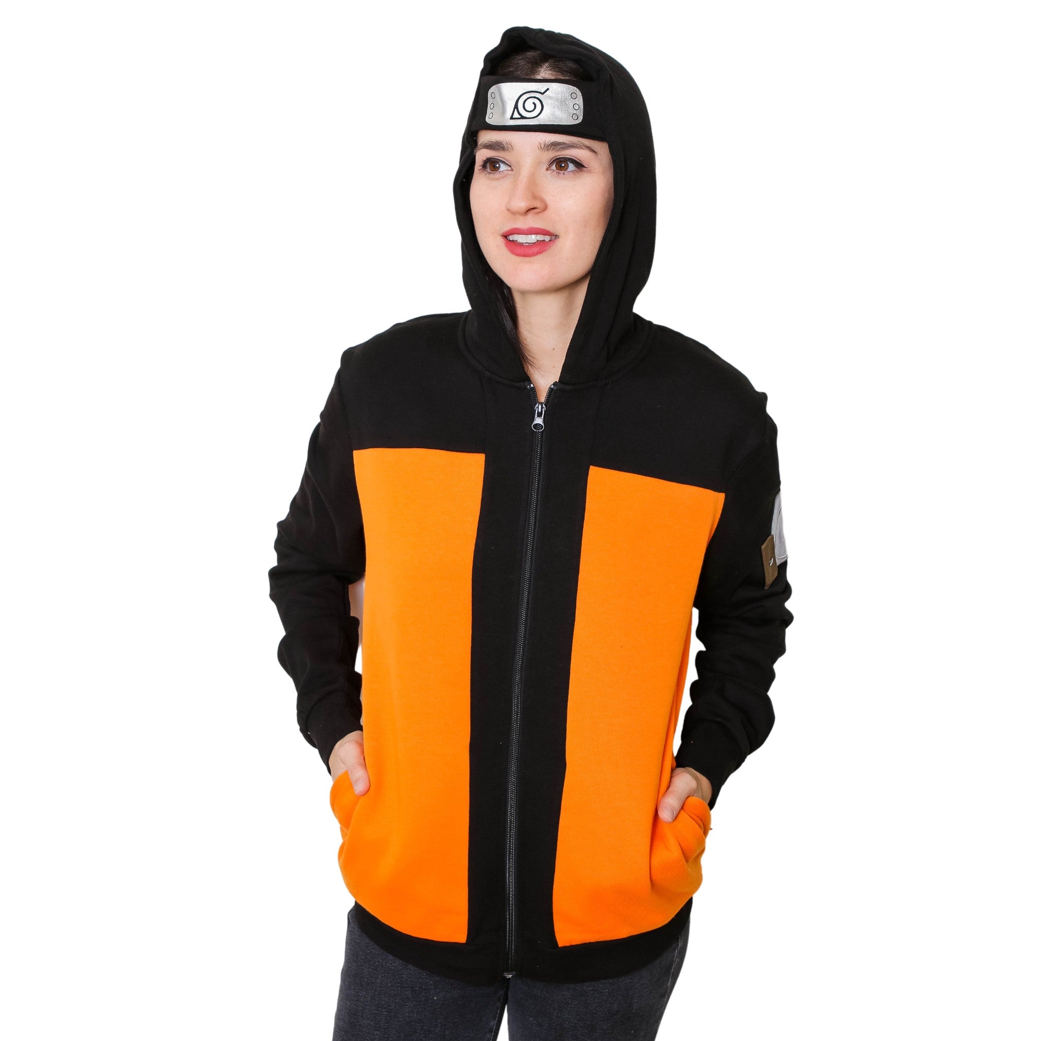 Naruto zip up jacket sale