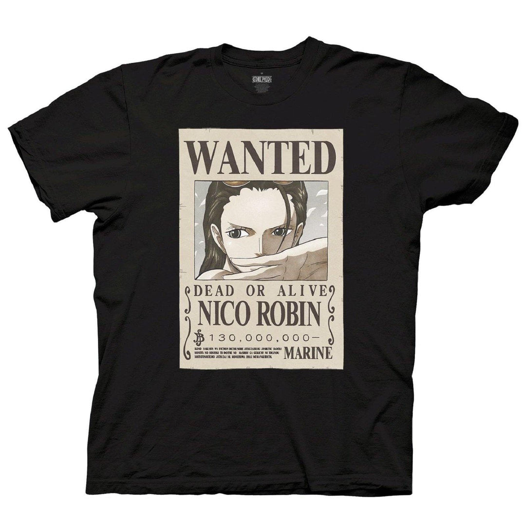 One Piece Nico Robin Full Wanted Poster Anime Adult Unisex T-Shirt - Fundom