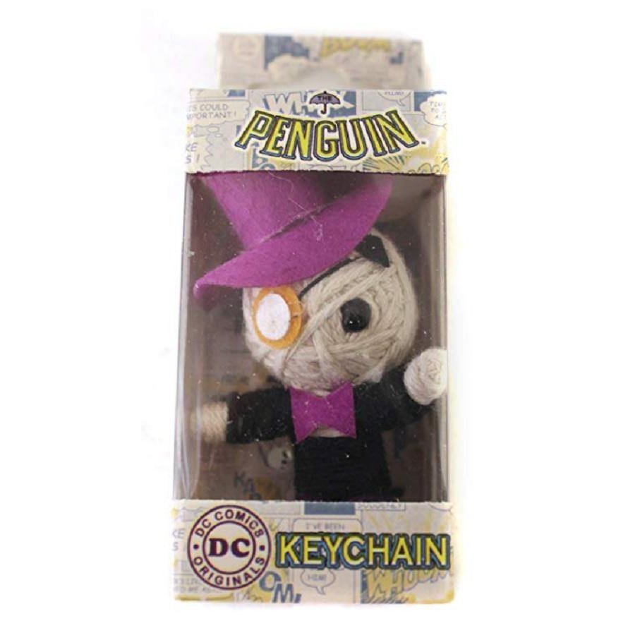 Batman The Penguin String Doll DC Comics Key Chain Keychain