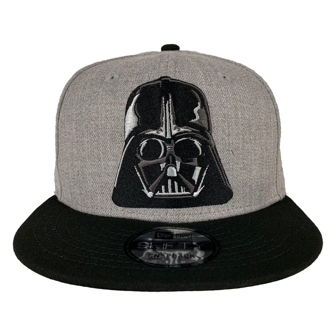 New Era 9FIFTY Star Wars Darth Vader Heather Grey Black Snapback Hat Cap One Size