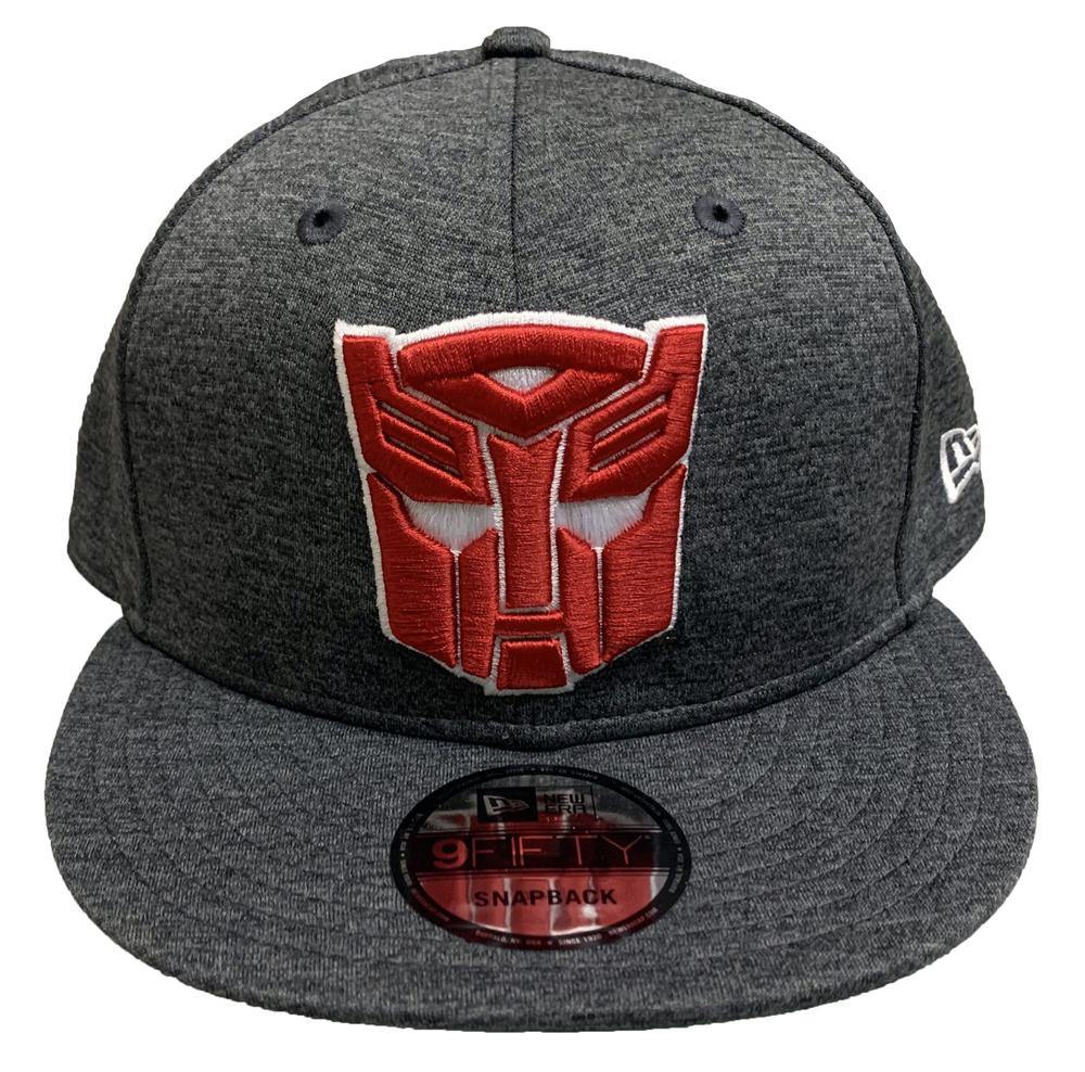 New Era 9FIFTY Snapback Hat Transformers Autobot Symbol Shadow Tech Cap