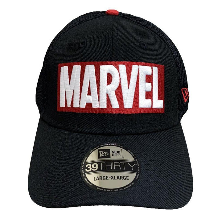 New Era 39THIRTY Fitted Hat Marvel Neo Logo 80th Size S/M