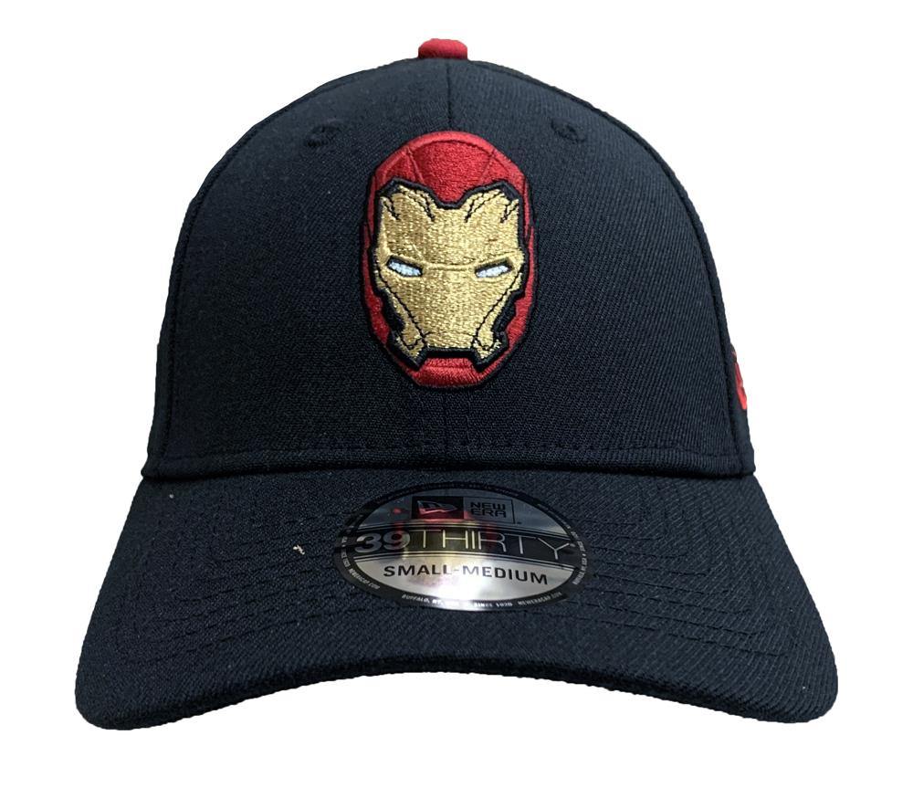 Marvel Iron Man Arc Reactor New Era Cap 39THIRTY Fitted Hat Size S/M