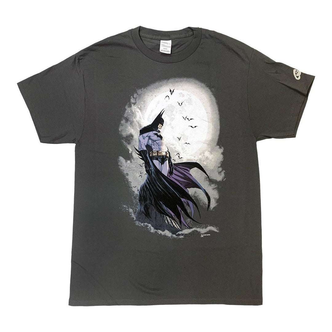 Batman Moon By Michael Turner DC Comics Adult Short Sleeve T-Shirt