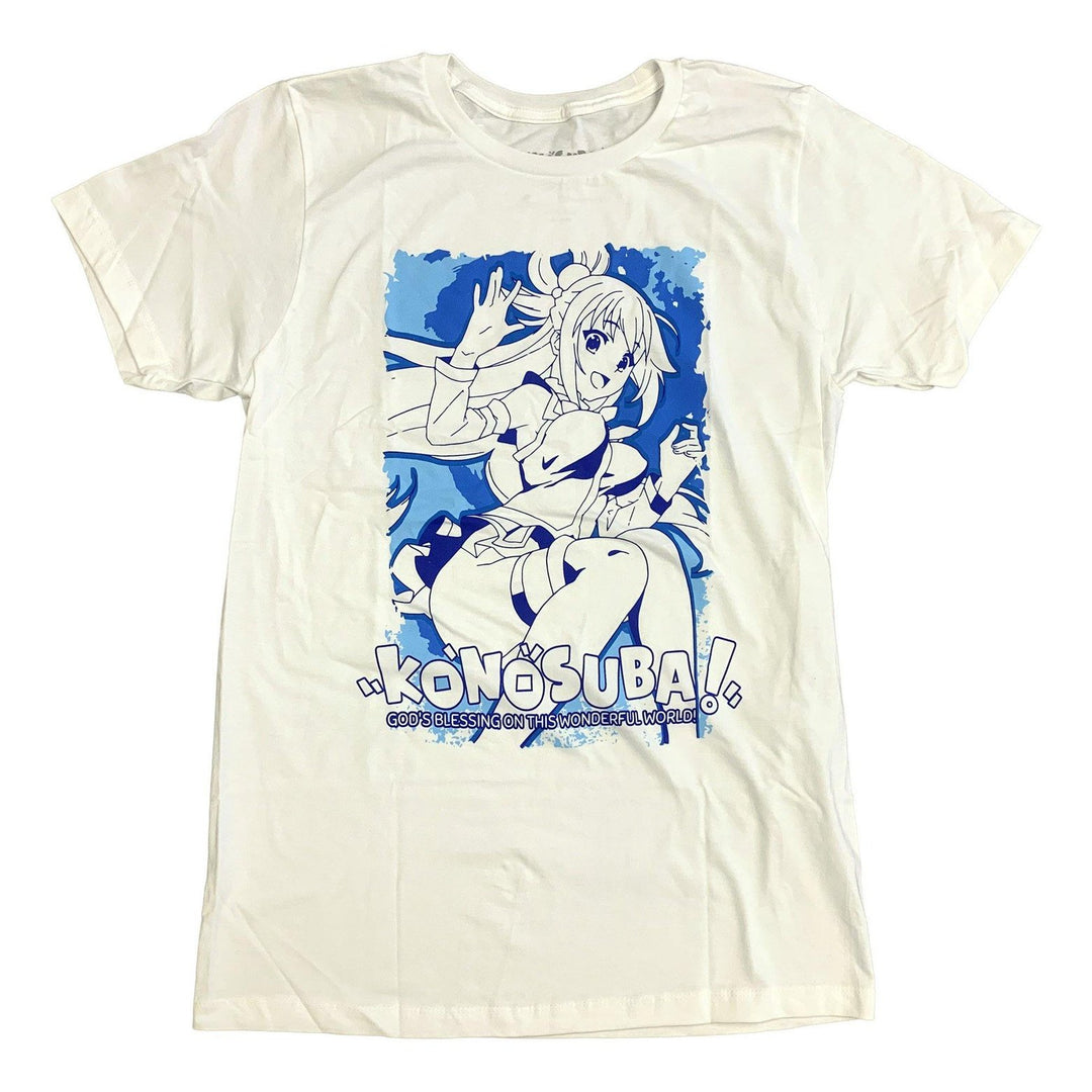 Konosuba - Aqua Character Anime Adult T-Shirt