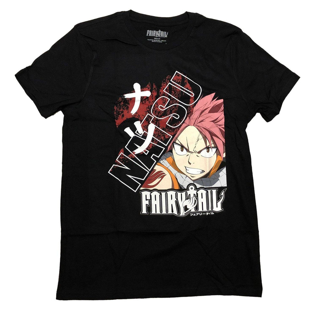 Fairy Tail Natsu Kanji Anime Adult T-Shirt