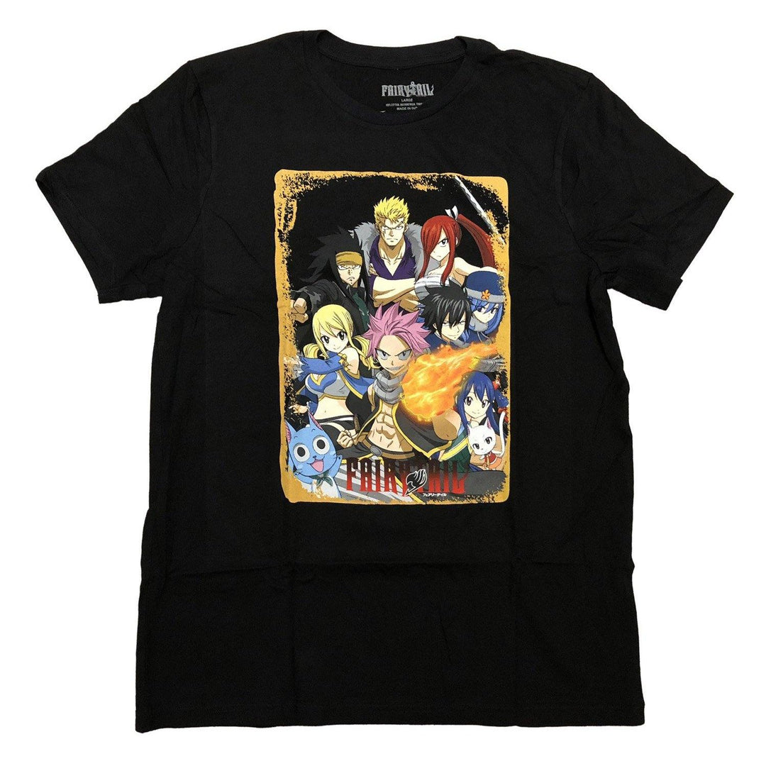 Fairy Tail Season 7 Group Anime Adult T-Shirt