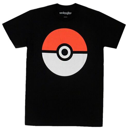 Pokemon Poke Ball Logo Pokeball Anime Adult T-Shirt - Fundom