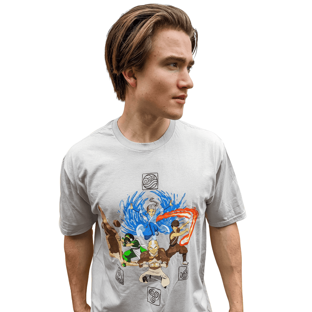 Avatar The Last Airbender the Four Elements T Shirt