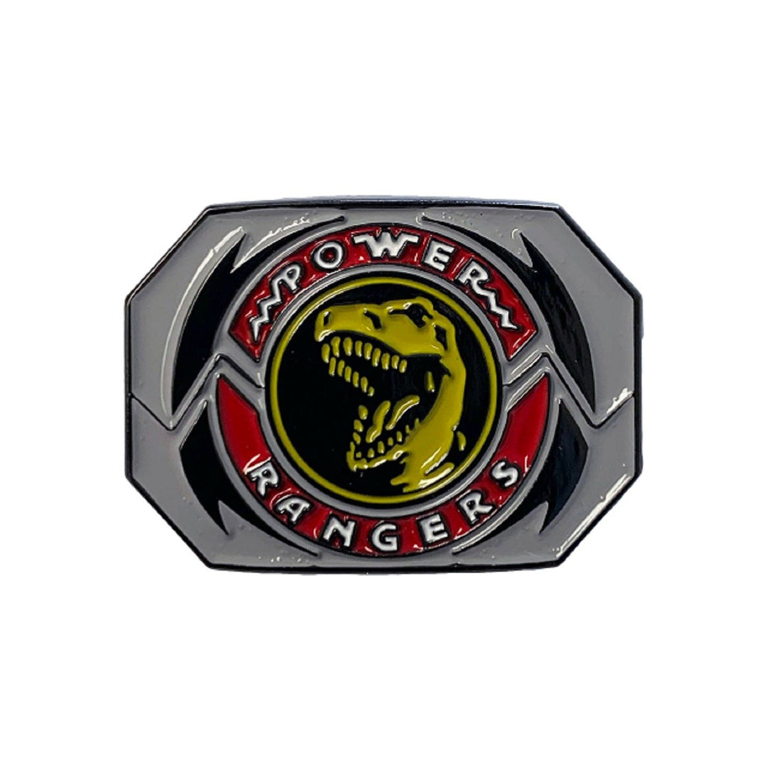 Power Rangers Red Ranger Mask and Emblem 2 Pack Enamel Pin set