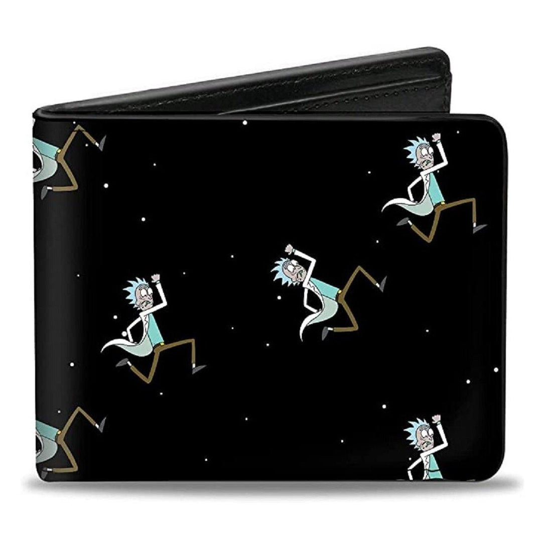 Rick and Morty Running in Space Bi-Fold Wallet