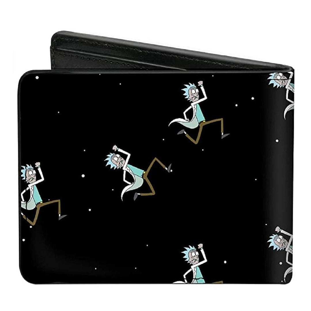 Rick and Morty Running in Space Bi-Fold Wallet