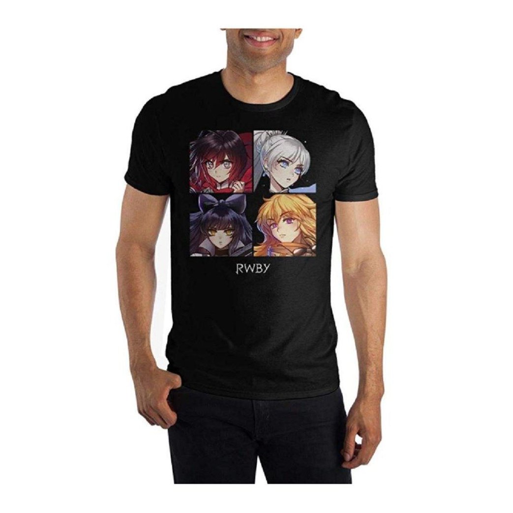 RWBY Characters Anime Adult T Shirt