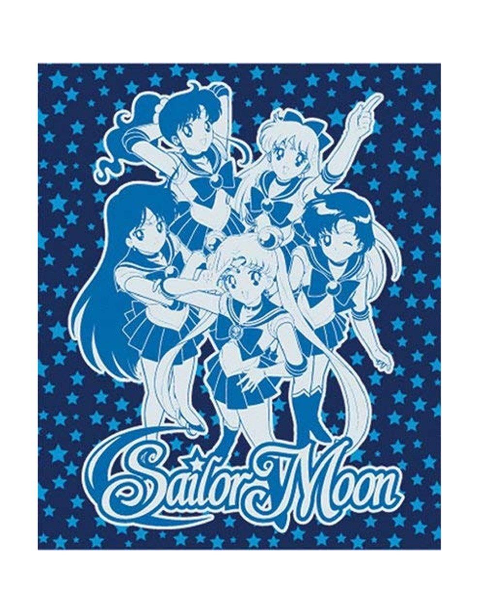 Sailor Moon Group Anime Throw Blanket