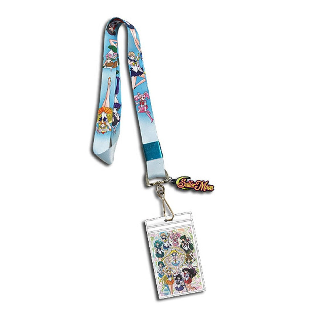 Sailor Moon Soldiers Line-Up Anime Lanyard Neck Strap Id Holder – Fundom