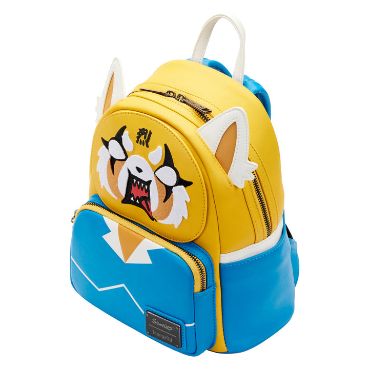Loungefly Sanrio Aggretsuko Two-Face Cosplay Mini Backpack