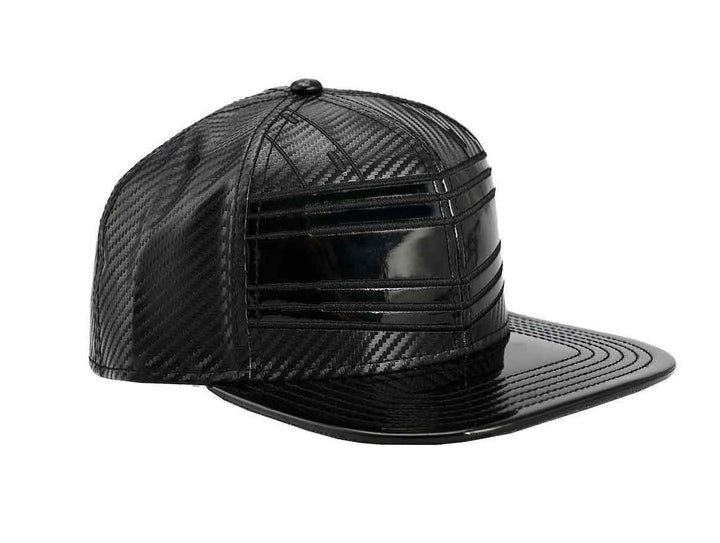 G.I. Joe Snake Eyes 6 Panel Carbon Fiber Snapback Cap Hat