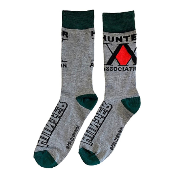 Hunter X Hunter Gon Freecss & Hunter Association 2 Pack Crew Socks