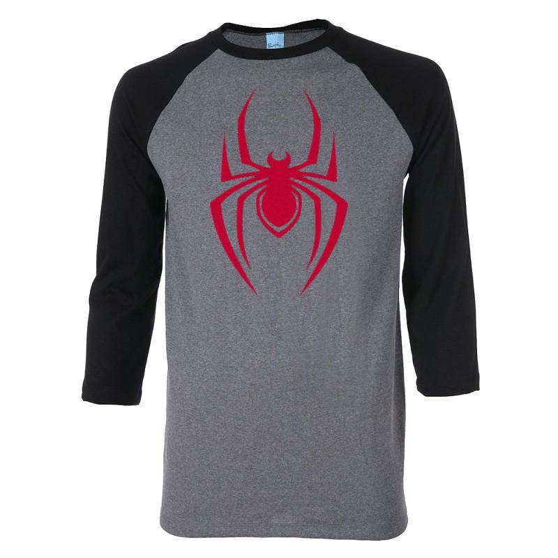 Spider-man Ultimate Symbol Marvel Comics Baseball T-Shirt