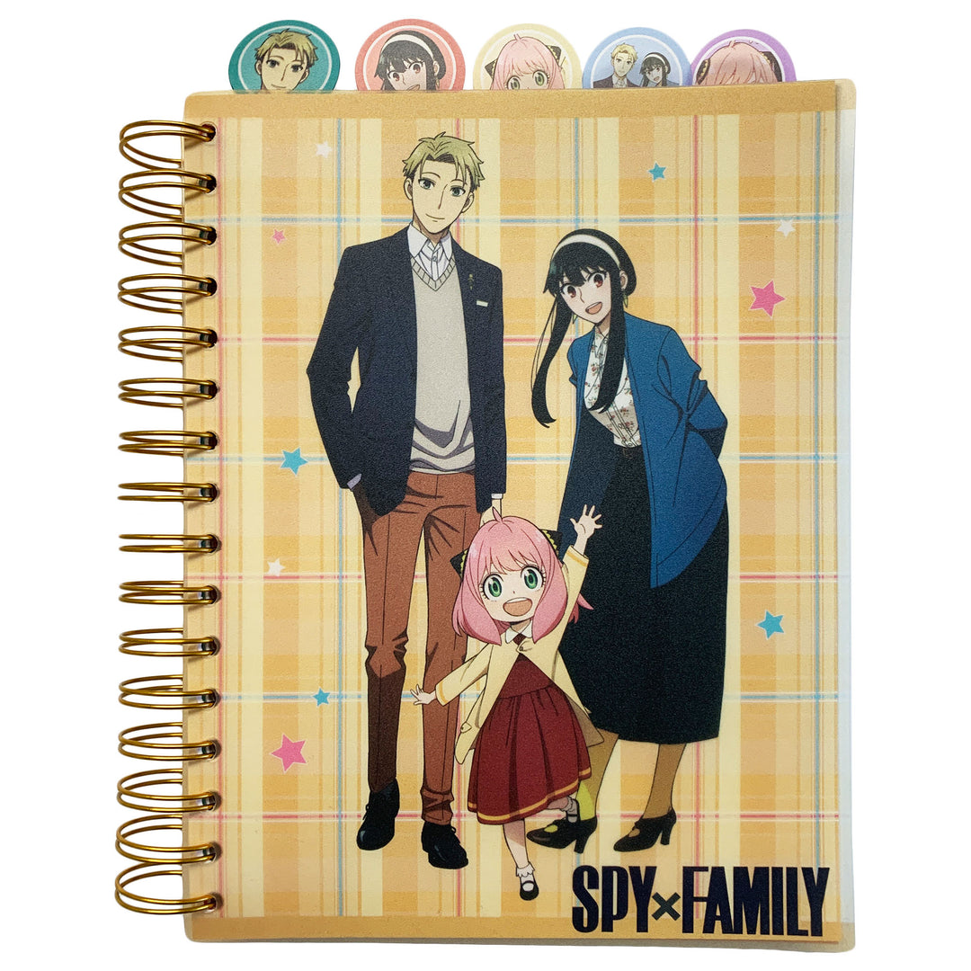 Chainsaw Man Character Group Tabbed Notebook