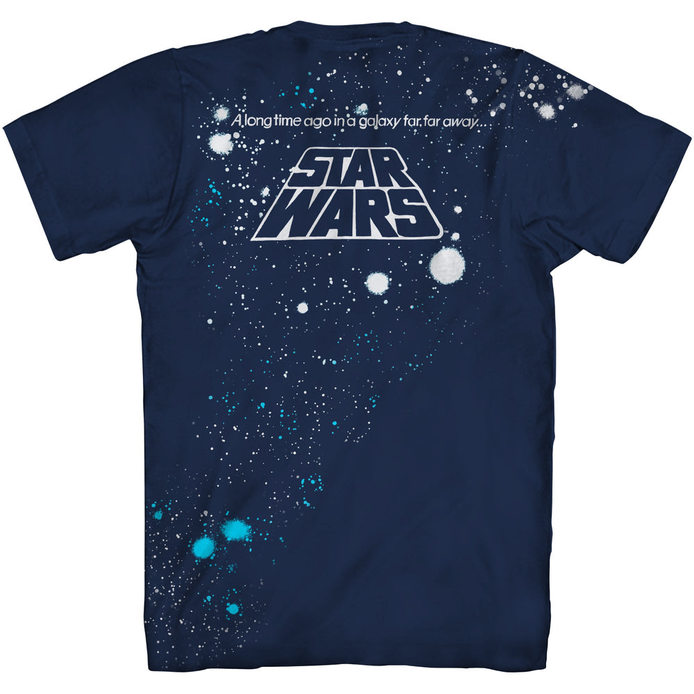 Star Wars War Of Wars Vintage Poster Allover Print Adult T-Shirt - Fundom