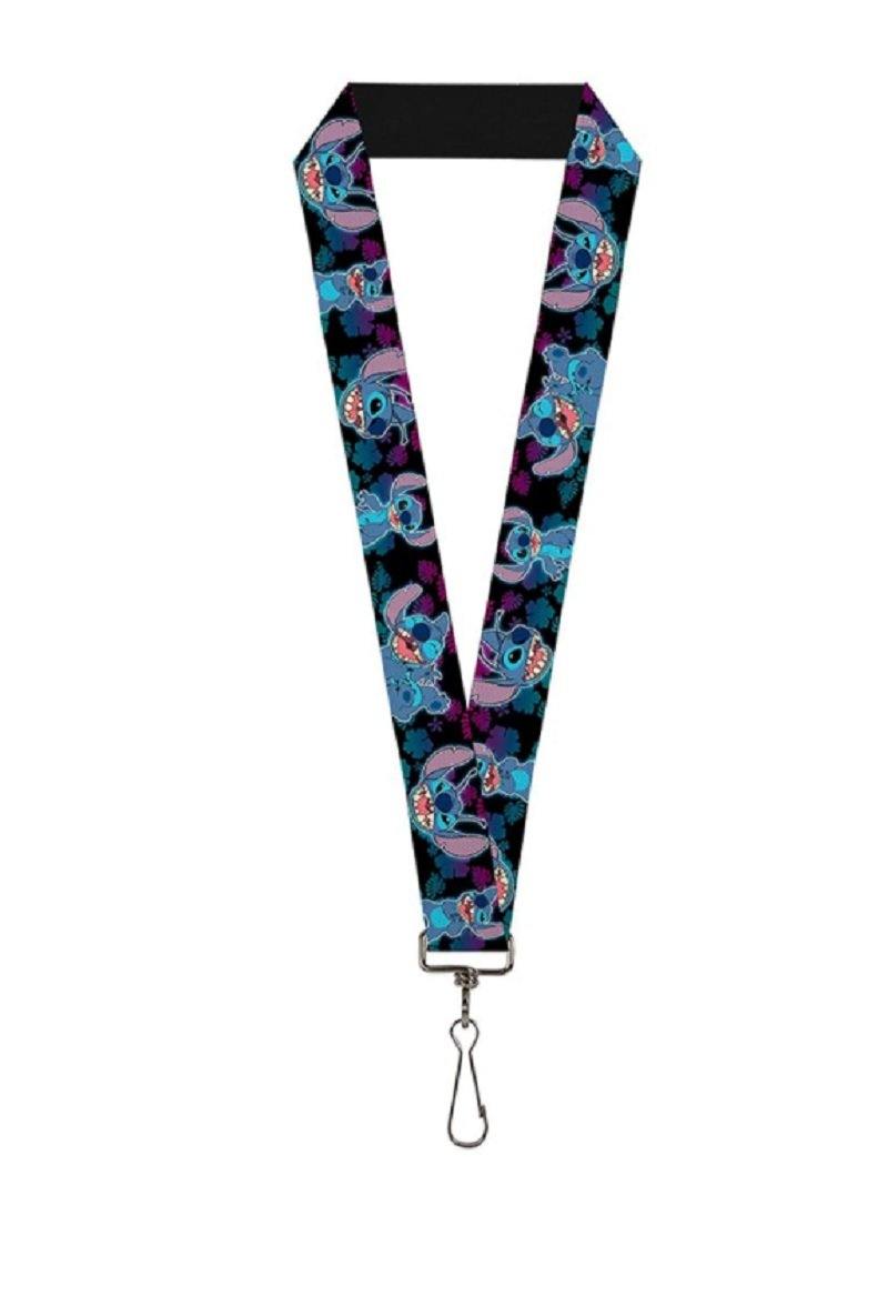 Disney Stitch Expressions Lanyard Neck Strap Id Holder