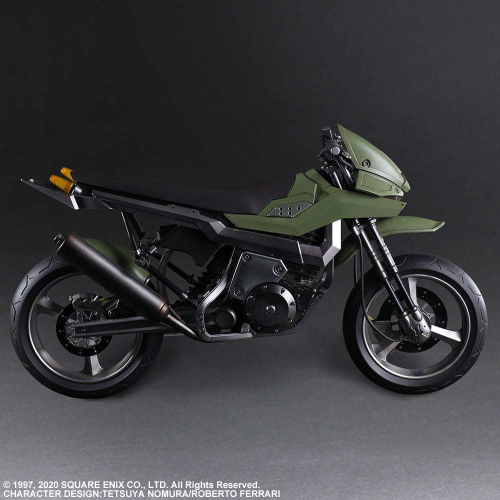 Square Enix Final Fantasy VII Remake Jessie and Motorcycle Play Arts Kai Action Figure Set