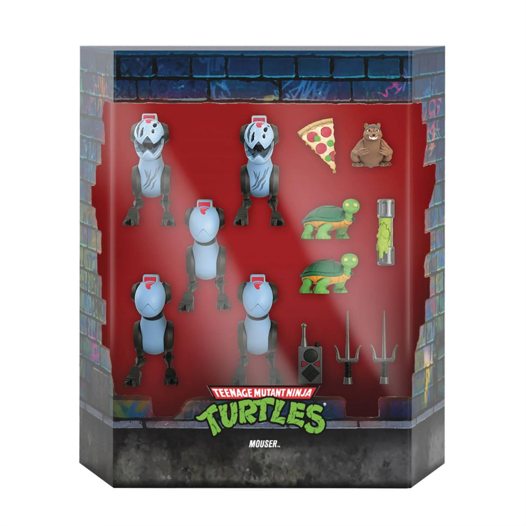 Super7 Teenage Mutant Ninja Turtles TMNT Ultimates Wave 6 Mousers Action Figure